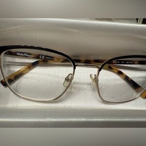 Salvatore Ferragamo Tortoise Shell Glasses